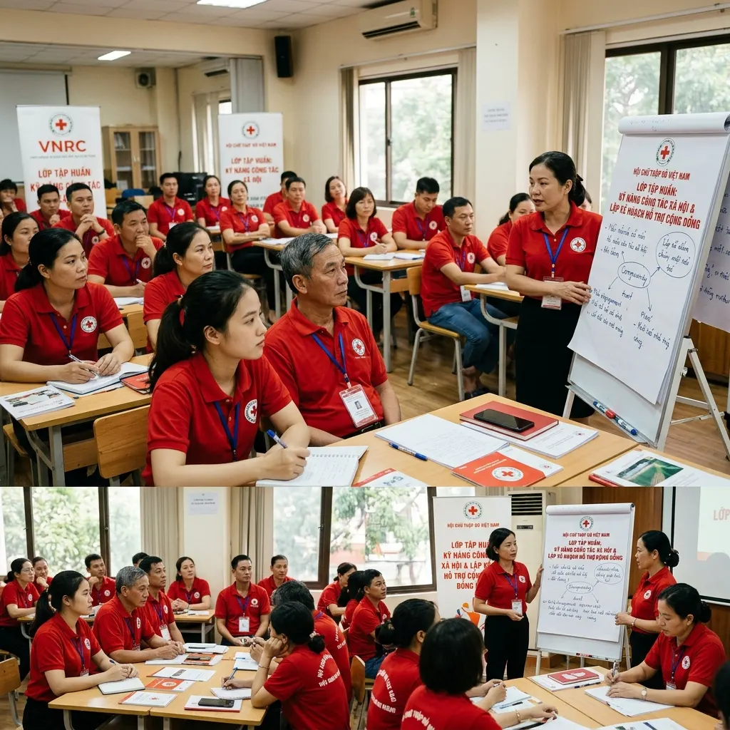 Tập huấn Kỹ năng Công tác xã hội & Trợ giúp nhân đạo