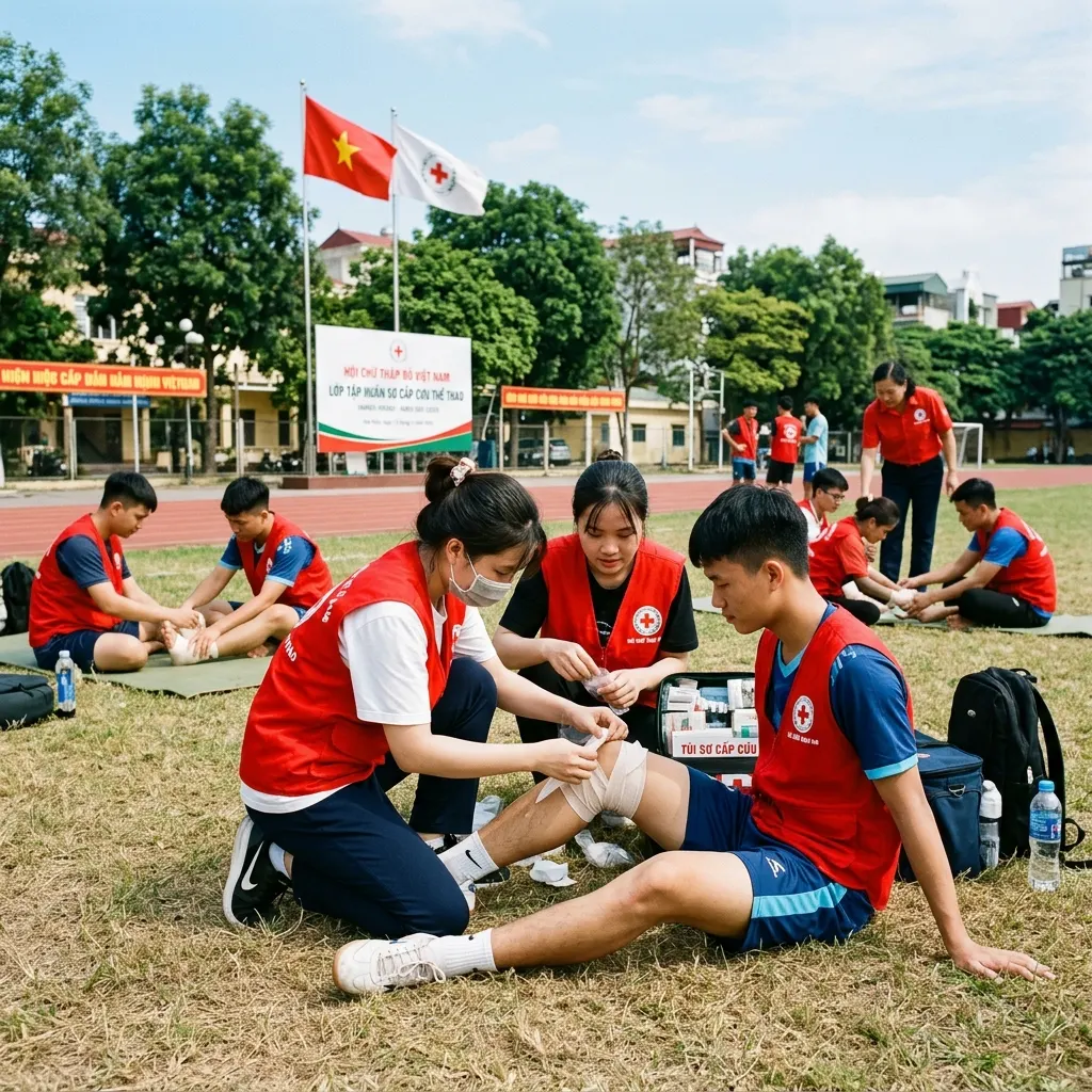 Sơ cấp cứu thể thao & hoạt động dã ngoại ngoài trời