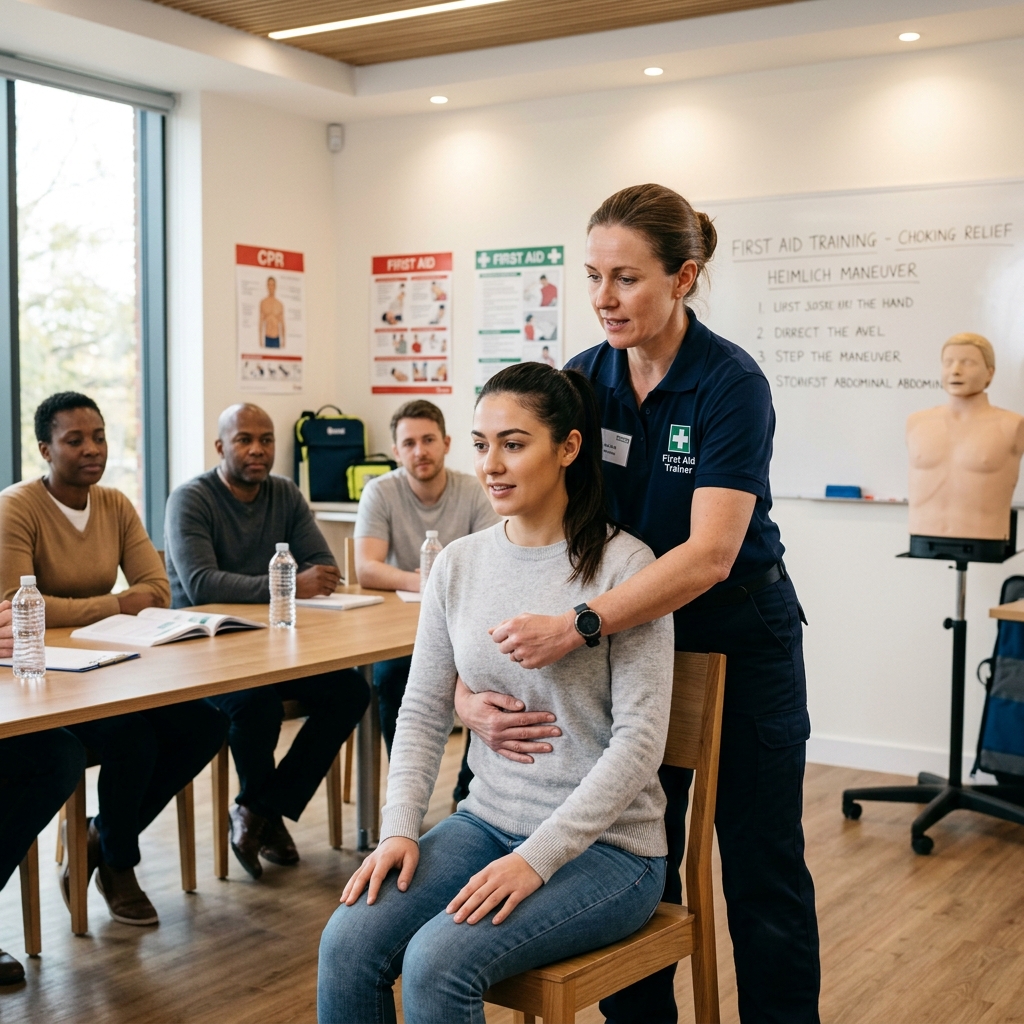 Xử lý dị vật đường thở bằng thủ thuật Heimlich