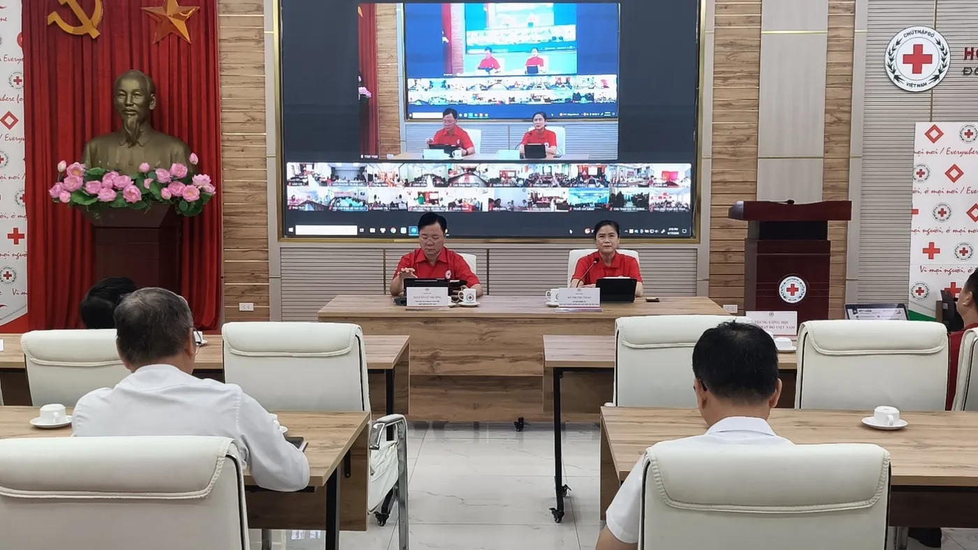 HỘI NGHỊ TOÀN QUỐC QUÁN TRIỆT NGHỊ QUYẾT ĐẠI HỘI XII HỘI CHỮ THẬP ĐỎ VIỆT NAM